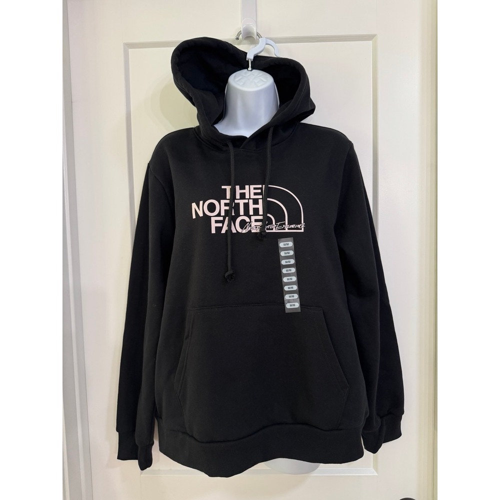 The North‎ Face women's medium black type hoodie
